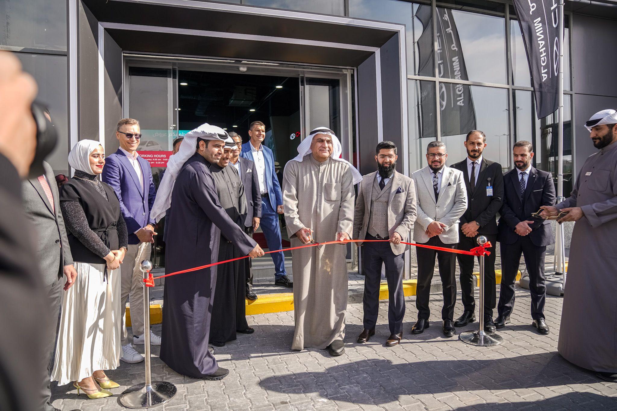 alrai showroom ribbon cutting