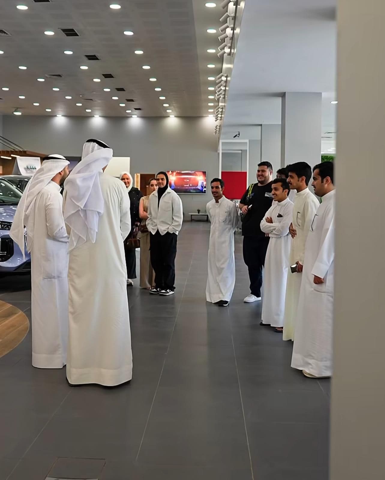 شيري الغانم ترحب بمهندسي المستقبل من جامعة ACM